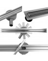 ODPŁYW LINIOWY ECO360 SLIM 90 CHROM